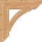 Ekena Millwork Thorton Slat Smooth Bracket, Western Red Cedar, 5 1/2"W x 26"D x 26"H BKT06X26X26THR06SWR - alternate 4